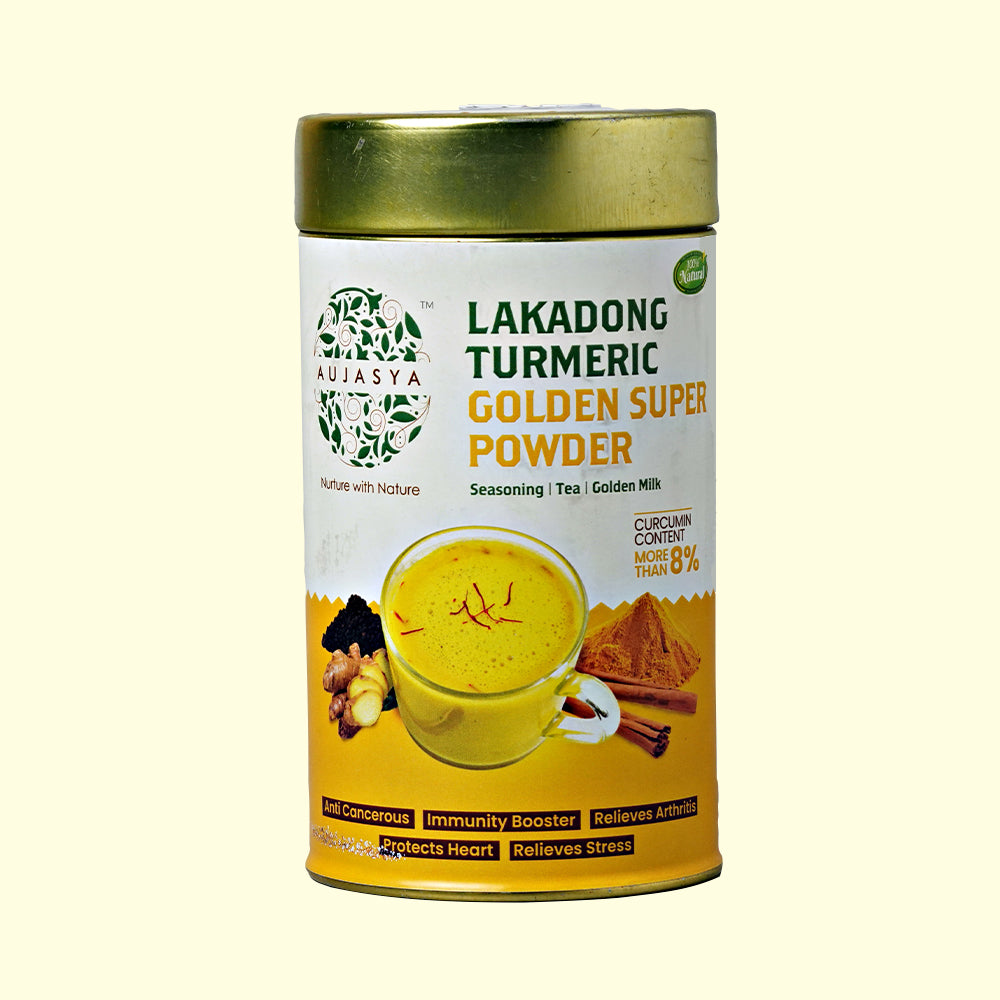 Lakadong Turmeric Golden Super Powder Aujasya